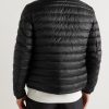 Daniel Grosgrain-Trimmed Quilted Shell Down Jacket - BK Daniel Grosgrain-Trimmed Quilted Shell Down Jacket - BK