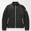 Daniel Grosgrain-Trimmed Quilted Shell Down Jacket Daniel Grosgrain-Trimmed Quilted Shell Down Jacket