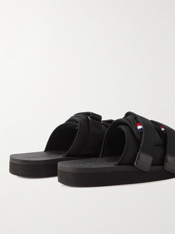 Nylon and Rubber Slides - BK