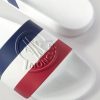Basile Logo-Embossed Striped Rubber Slides - CU