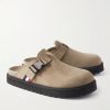 Suede Clogs - FR Suede Clogs - FR