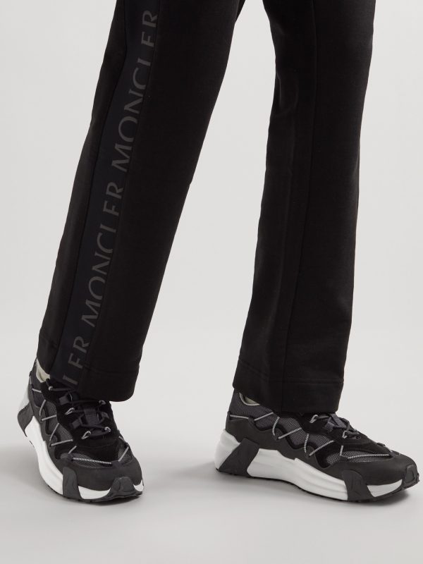 Compassor Mesh-Trimmed Nubuck and Suede Sneakers - E1 Compassor Mesh-Trimmed Nubuck and Suede Sneakers - E1