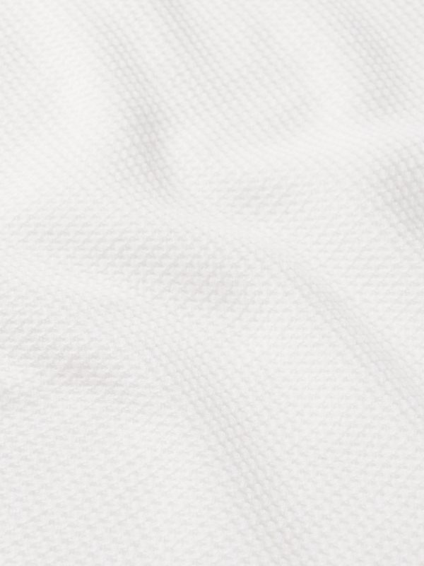 Slim-Fit Waffle-Knit Cotton T-Shirt - E1