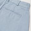 Wide-Leg Distressed Cotton-Gabardine Bermuda Shorts - CU
