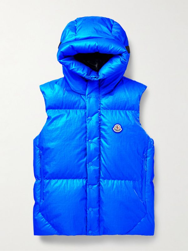 Lawu Quilted Ripstop Hooded Down Gilet