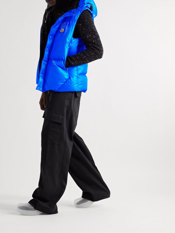 Lawu Quilted Ripstop Hooded Down Gilet - OU