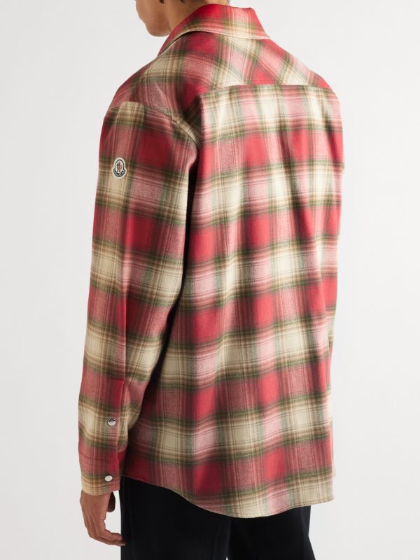 Checked Cotton-Flannel Shirt - BK Checked Cotton-Flannel Shirt - BK