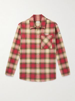 Checked Cotton-Flannel Shirt
