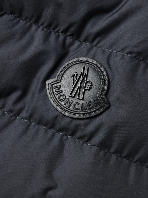 Sanary Logo-Appliquéd Quilted Shell Down Jacket - E1