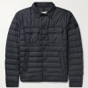 Sanary Logo-Appliquéd Quilted Shell Down Jacket