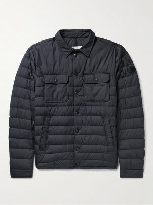Sanary Logo-Appliquéd Quilted Shell Down Jacket