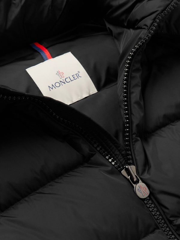 Moncler Mayaf Plush-Trimmed Quilted Shell Down Jacket - CU