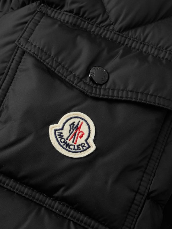 Moncler Mayaf Plush-Trimmed Quilted Shell Down Jacket - E1