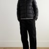 Moncler Mayaf Plush-Trimmed Quilted Shell Down Jacket - OU