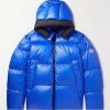 Damavand Quilted Glossed-Shell Hooded Down Jacket