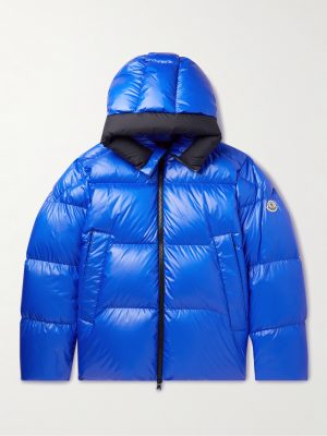Damavand Quilted Glossed-Shell Hooded Down Jacket Damavand Quilted Glossed-Shell Hooded Down Jacket