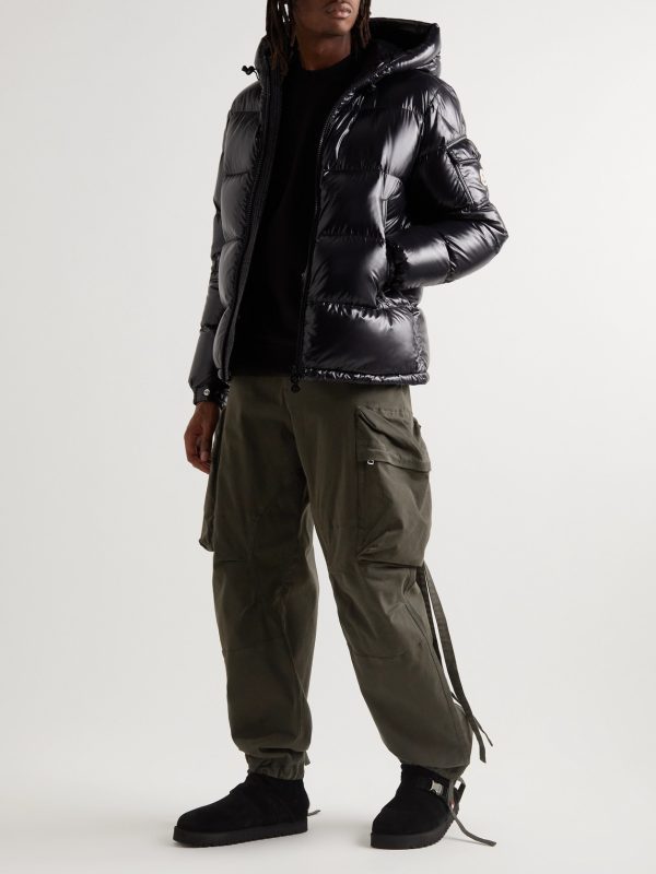 Wide-Leg Stretch-Cotton Cargo Trousers - OU