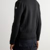 Slim-Fit Panelled Wool-Blend and Quilted Shell Down Zip-Up Cardigan - BK Slim-Fit Panelled Wool-Blend and Quilted Shell Down Zip-Up Cardigan - BK