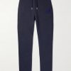 Tapered Logo-Appliquéd Cotton-Jersey Sweatpants Tapered Logo-Appliquéd Cotton-Jersey Sweatpants