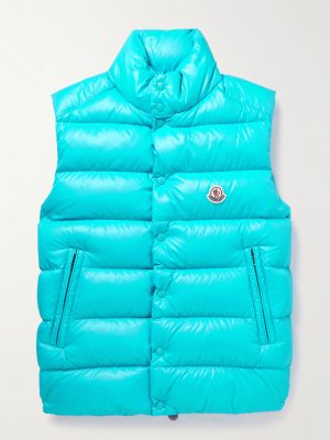 Tibb Logo-Appliquéd Quilted Shell Down Gilet Tibb Logo-Appliquéd Quilted Shell Down Gilet