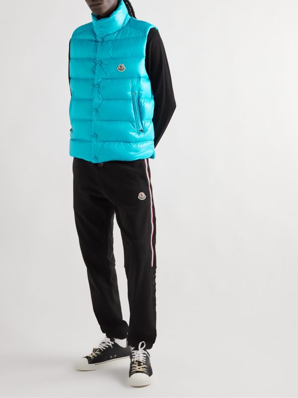 Tibb Logo-Appliquéd Quilted Shell Down Gilet - OU Tibb Logo-Appliquéd Quilted Shell Down Gilet - OU