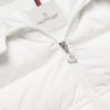 Fleole Logo-Print Striped Quilted Shell Hooded Down Jacket - CU