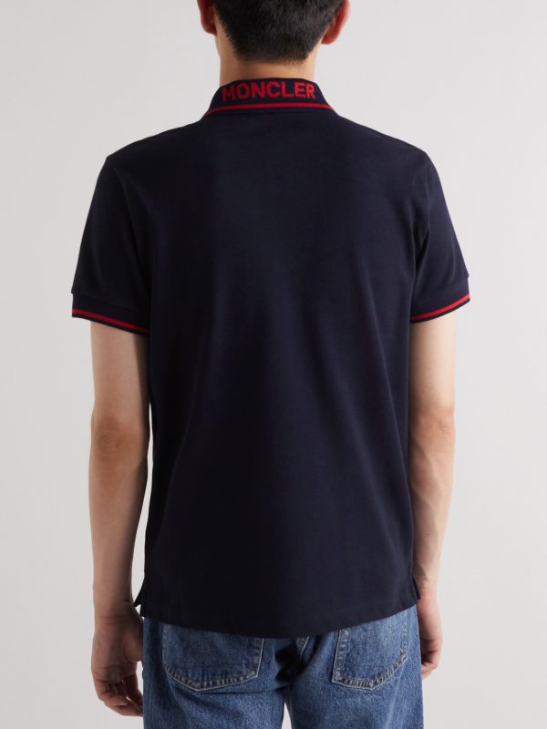 Logo-Appliquéd Cotton-Piqué Polo Shirt - BK Logo-Appliquéd Cotton-Piqué Polo Shirt - BK