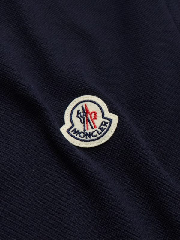 Logo-Appliquéd Cotton-Piqué Polo Shirt - E1 Logo-Appliquéd Cotton-Piqué Polo Shirt - E1