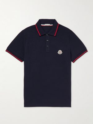 Logo-Appliquéd Cotton-Piqué Polo Shirt Logo-Appliquéd Cotton-Piqué Polo Shirt