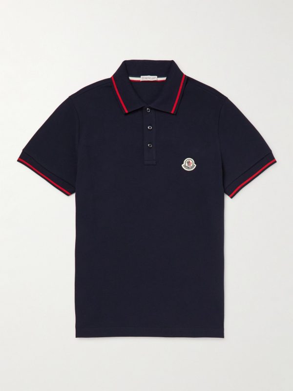 Logo-Appliquéd Cotton-Piqué Polo Shirt Logo-Appliquéd Cotton-Piqué Polo Shirt