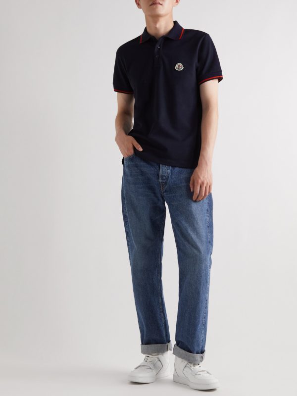 Logo-Appliquéd Cotton-Piqué Polo Shirt - OU Logo-Appliquéd Cotton-Piqué Polo Shirt - OU
