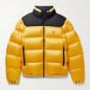 Peuplier Logo-Appliquéd Quilted Shell and Ripstop Down Hooded Jacket Peuplier Logo-Appliquéd Quilted Shell and Ripstop Down Hooded Jacket