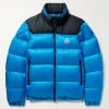 Peuplier Logo-Appliquéd Quilted Shell and Ripstop Down Hooded Jacket