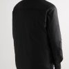 Pyrole Grosgrain-Trimmed Nylon Down Overshirt - BK Pyrole Grosgrain-Trimmed Nylon Down Overshirt - BK