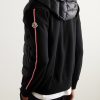 Slim-Fit Ribbed Wool and Quilted Shell Down Hooded Zip-Up Cardigan - BK Slim-Fit Ribbed Wool and Quilted Shell Down Hooded Zip-Up Cardigan - BK