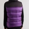 Ophrys Logo-Appliquéd Colour-Block Quilted Shell and Ripstop Down Gilet - BK Ophrys Logo-Appliquéd Colour-Block Quilted Shell and Ripstop Down Gilet - BK