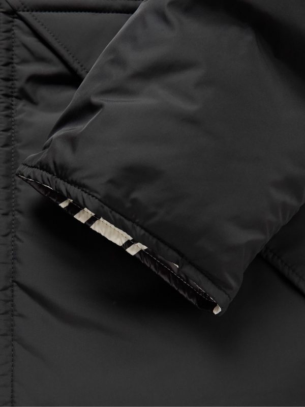 Hordelyme Reversible Printed Shell Hooded Down Jacket - E1 Hordelyme Reversible Printed Shell Hooded Down Jacket - E1