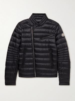 Helianthe Grosgrain-Trimmed Quilted Nylon Down Jacket Helianthe Grosgrain-Trimmed Quilted Nylon Down Jacket
