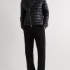 Helianthe Grosgrain-Trimmed Quilted Nylon Down Jacket - OU Helianthe Grosgrain-Trimmed Quilted Nylon Down Jacket - OU