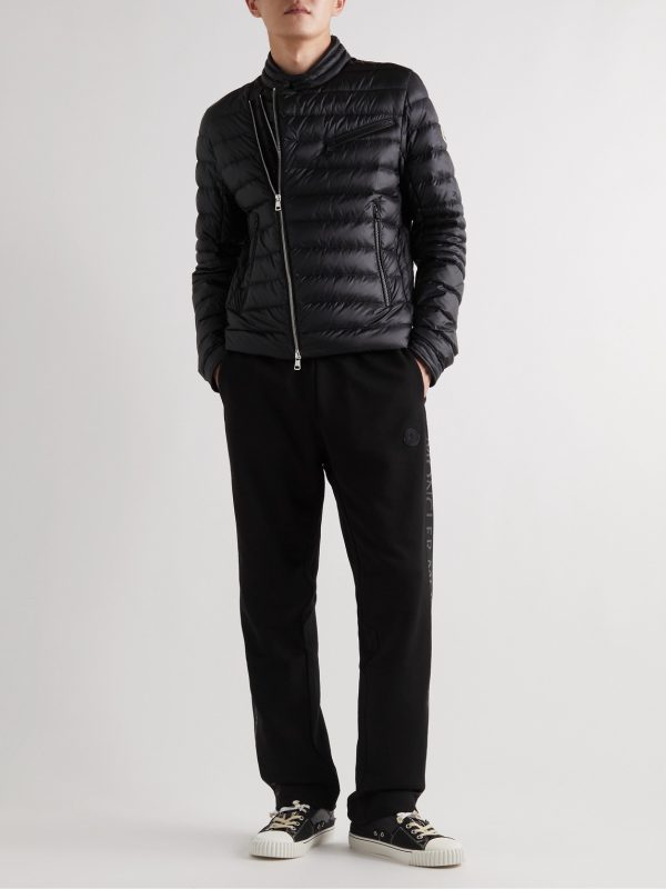 Helianthe Grosgrain-Trimmed Quilted Nylon Down Jacket - OU Helianthe Grosgrain-Trimmed Quilted Nylon Down Jacket - OU