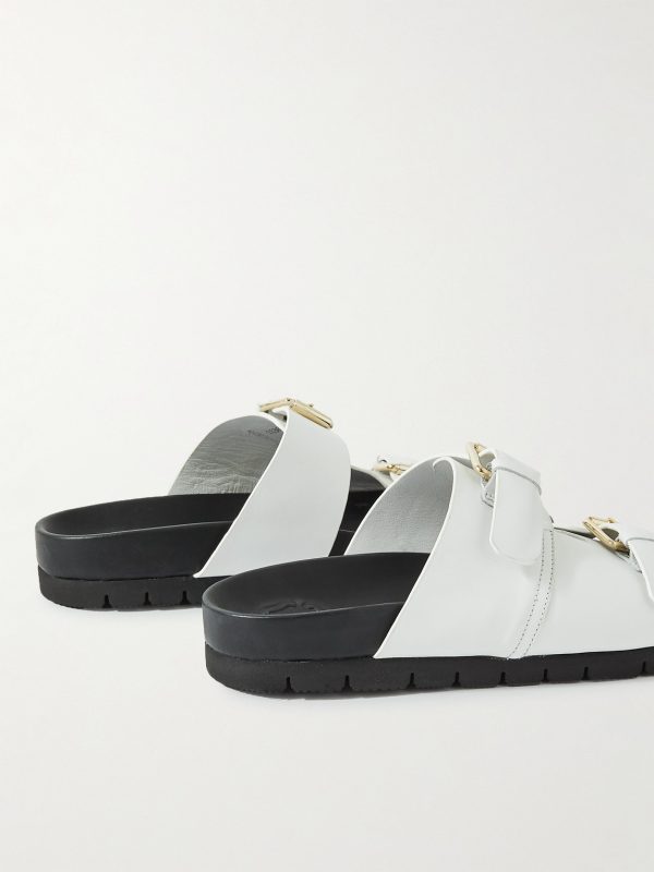 Florin Leather Sandals - BK