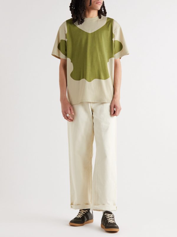 Printed Cotton-Jersey T-Shirt - OU Printed Cotton-Jersey T-Shirt - OU