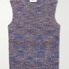 Ribbed-Knit Sweater Vest