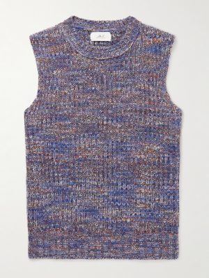 Ribbed-Knit Sweater Vest