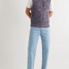 Ribbed-Knit Sweater Vest - OU