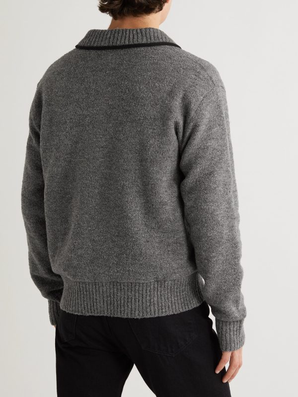 Surplus Wool-Blend Bouclé Blouson Jacket - BK Surplus Wool-Blend Bouclé Blouson Jacket - BK