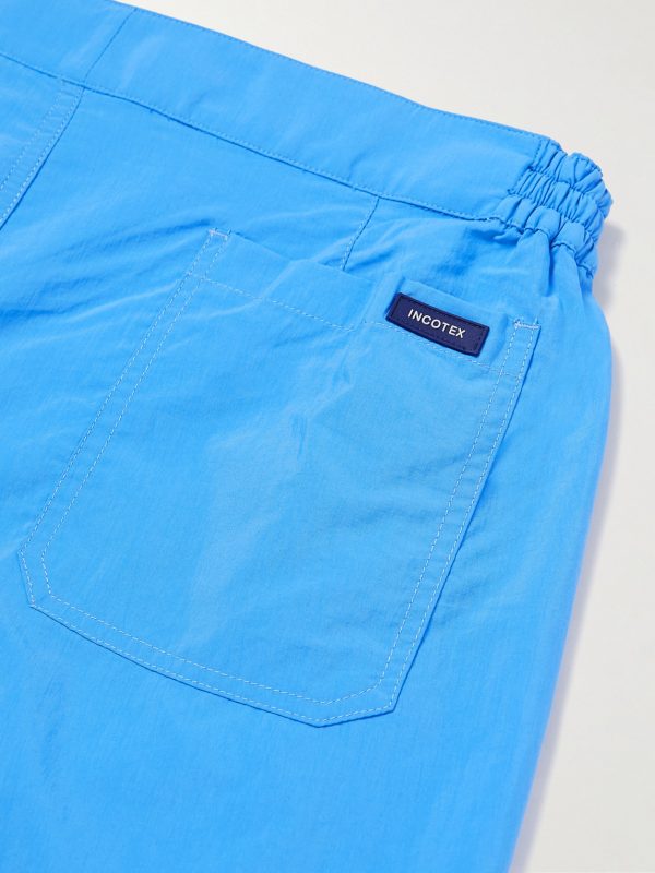 Slim-Fit Mid-Length Swim Shorts - CU Slim-Fit Mid-Length Swim Shorts - CU