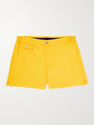 Slim-Fit Mid-Length Swim Shorts Slim-Fit Mid-Length Swim Shorts