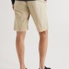 Slim-Fit Cotton-Blend Bermuda Shorts - BK Slim-Fit Cotton-Blend Bermuda Shorts - BK