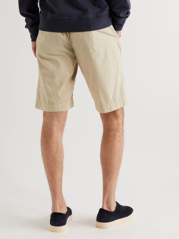 Slim-Fit Cotton-Blend Bermuda Shorts - BK Slim-Fit Cotton-Blend Bermuda Shorts - BK